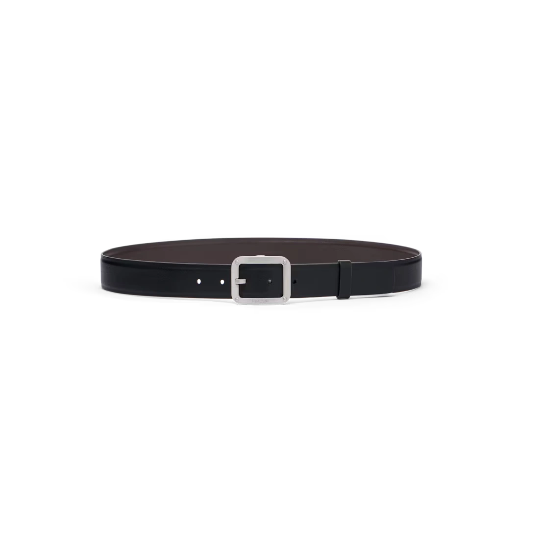 Reversible Leather Pin Belt